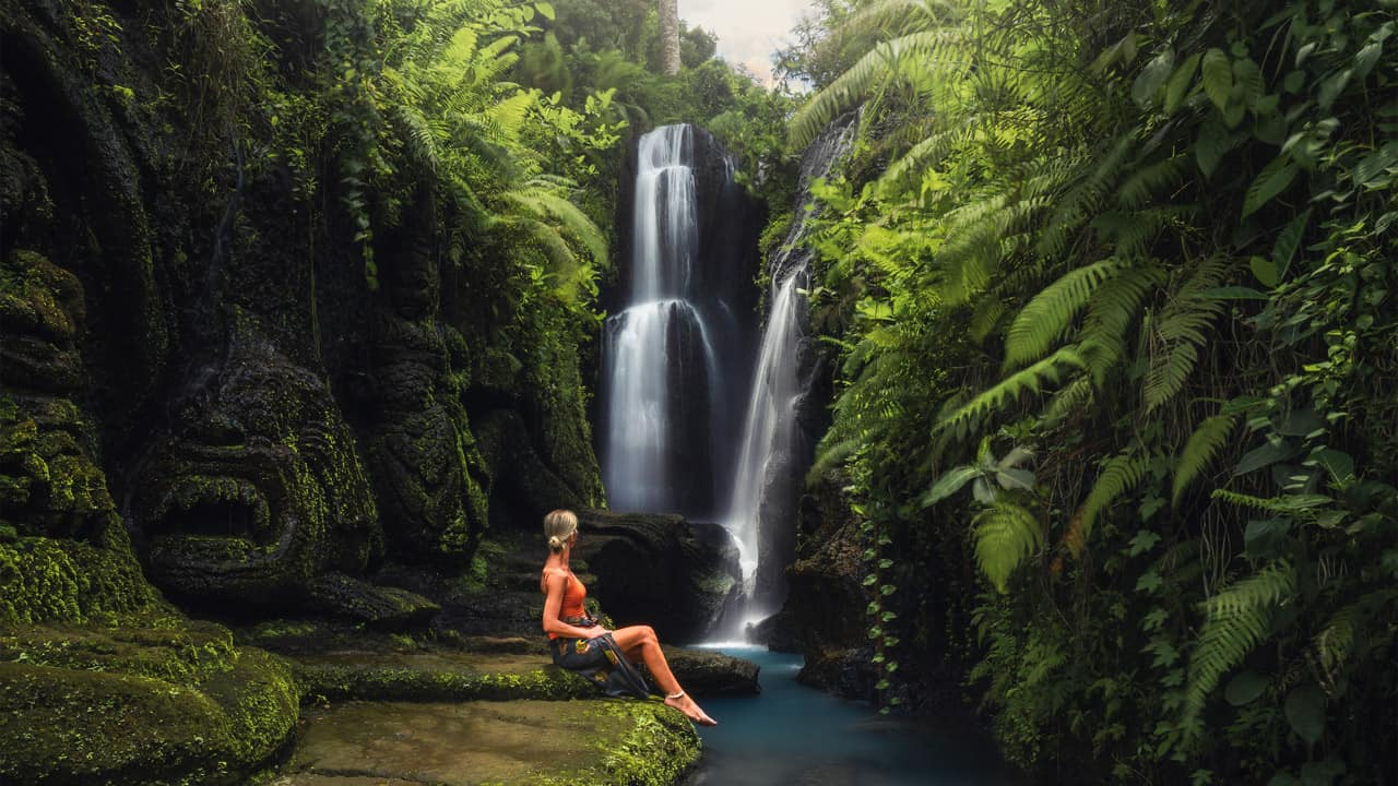 Ubud Waterfalls & Rice Terrace Tour