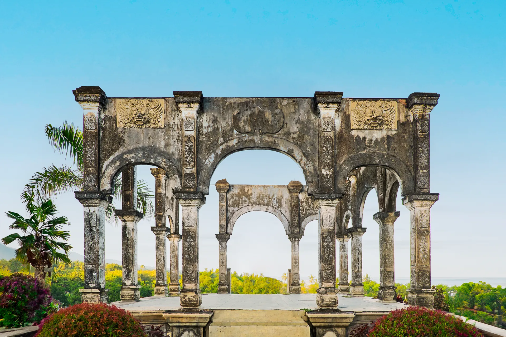 Tirta Gangga, Layangan sweet, Taman ujung, Jaga Satru waterfall, Lempuyangan tempel
